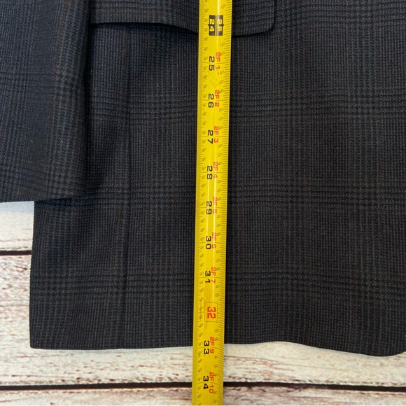 Hart Schaffner Marx Blazer 43L Sport Coat Jacket Mens Blue Workers Unite… - Picture 7 of 11